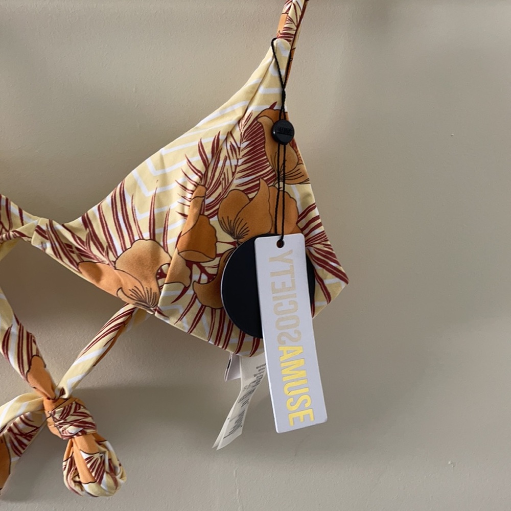 AMUSE SOCIETY Stevie Sunrise Bikini Set - NWT Med - Picture 11 of 16